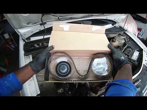 Timing Belt Service On A Nissan NP200 K7M!