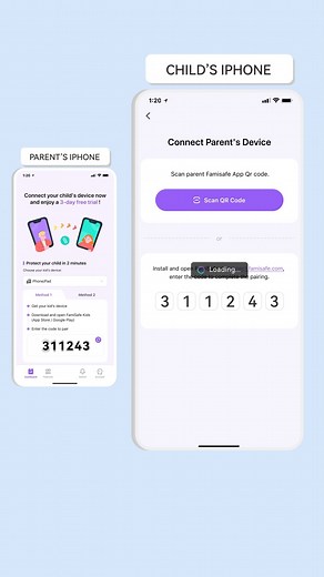 Struggling to set up FamiSafe on your child's phone? Check out our detailed tutorial video on our social media channel to make the process a breeze! Download the child app and the connection tool now and experience the full functionality of our product. #FamiSafe #parentalcontrol #tutorial #famisafefaq | Wondershare FamiSafe