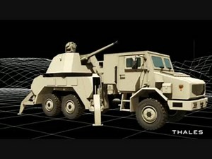 タレス社製『RAPIDFire』多用途地上設置型機関砲システム