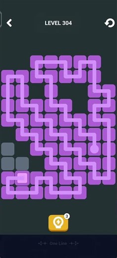 Block Blast One Line Level 304 Solution & Walkthrough | Puzzle Game (Android & iOS Shorts)