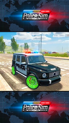 Crazy Police Car Chase Simulator 3D - Realistic Police Game 2026 #shorts