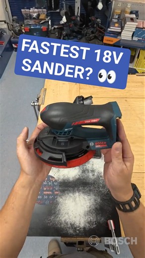 Is this the fastest 18V sander? ⚡ #Shorts