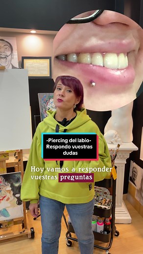 Todas las respuestas sobre el piercing del labio