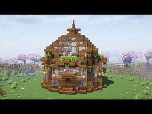 Minecraft: How to Build an Enchanting Room | Garden Decoration #4