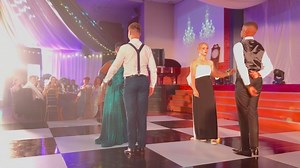 2023 MLC Heads of school open the dance floor at their a matric Dance. | Thomas More College