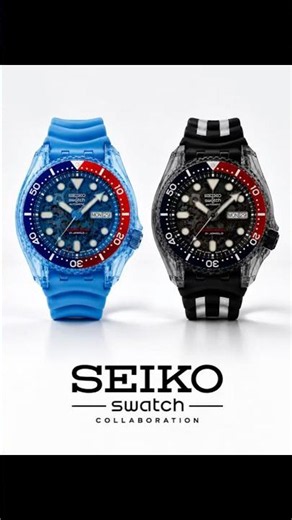 SEIKO X SWATCH COLLABORATION: Where Japanese Precision Meets Swiss Innovation.