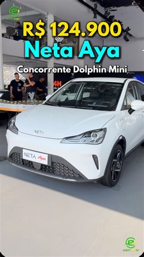 Eletricarbr/Mateus Afonso on Instagram: "⚡️ R$ 124.900 - Neta Aya para brigar com Dolphin ⚡️ 💡Pois é… temos mais um carro para integrar a disputa dos elétricos de entrada: Aya! Com motor de 70 kW (95 cv) e bateria de 40,7 kWh, o hatch é maior que um Dolphin Mini, mas tem menos autonomia: 263 km de Inmetro 🔋 Com duas versões, diferença é que na Comfort de R$ 124.900 não temos os sistemas semiautônomos ADAS, enquanto na Luxury de R$ 134.900, temos! 💰A Montadora Chinesa promete forte investiment