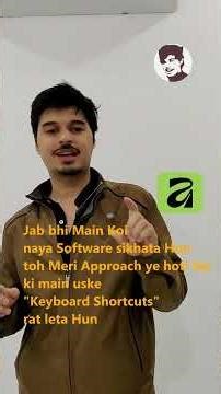 Learning #Affinity designer by learning Shortcuts | shashKing just the tip | #Hindi #India