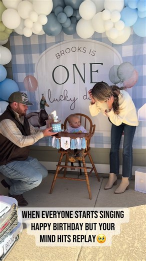 Happy Birthday to my precious boy🥹 Oh how I wish I could turn back time! #1stbirthday #OneLuckyDuck