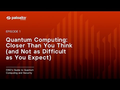 A CISO's Guide to Quantum Security Episode 1