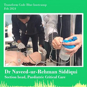 Our head of #PaediatricCriticalCare, Dr Naveed-ur-Rehman Siddiqui explains why he started holding Transform Code Blue bootcamps at AKU Medical College, Pakistan #CodeBlue #PaediatricIntensiveCare #IntensiveCare #CriticalCare #AKU | AKU Child Health