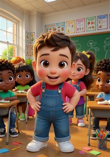 Let’s Go to School | Happy Kids Routine
