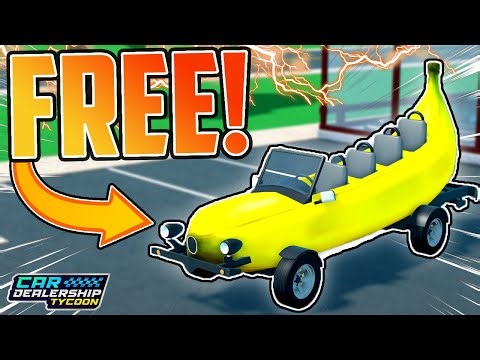 🔴LIVE🔴 *FREE* BANANA CAR GIVEAWAY! Don't Miss Out! - Car Dealership Tycoon