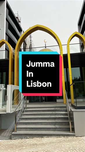 Directo desde la mezquita AbdurRahman Bin Auf en Lisboa