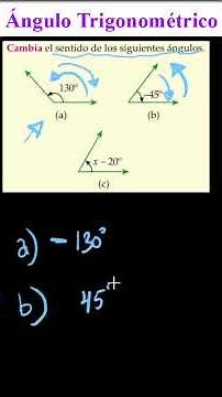 Ángulo Trigonométrico – Ejercicio 4 | Trigonometría 1.º Secundaria