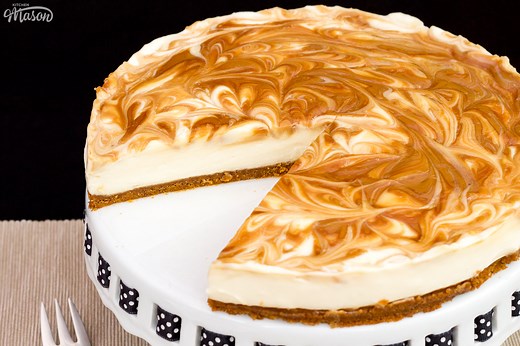 Easy No Bake Biscoff Cheesecake Recipe | Kitchen Mason