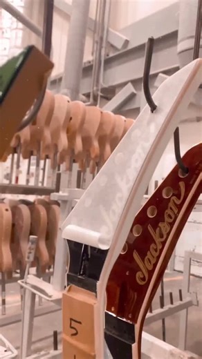Take a sneak peek at some of the Jacksons being built right now in our Custom Shop! 👀 Find out more on the Jackson Custom Shop here: https://bit.ly/3PaZX3O | Jackson Guitars