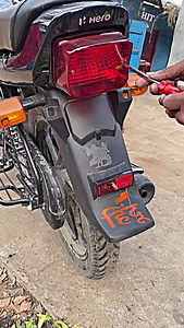 Splendor Bike Modification #akhilbikemodify #reelsinstagram #bikemodification #trendingreels #modified | Akhil bike modify