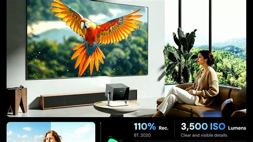 VisionMaster Max 4K Laser Projector Review: 3500 Lumens, IMAX Enhanced, 3D