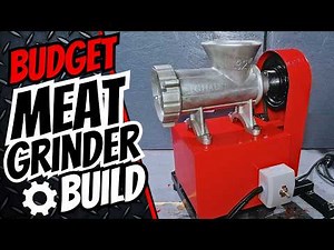 DIY Meat Grinder from Washing Machine Motor: Budget Hack!