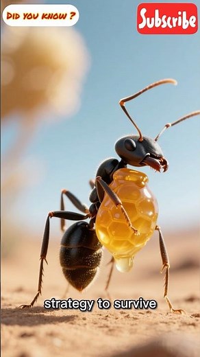 This Ant Survives Extreme Deserts | HONEYPOT ANT