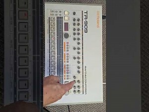 Roland TR-909 Drum Machine Demo and Features
