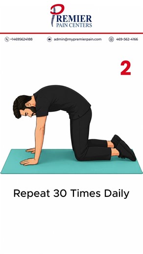 Say goodbye to lower back pain with 2 simple exercises #shorts #backpain