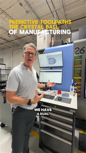 CARR Machine & Tool, Inc. on Instagram: "Dual monitors at every machine keep us sharp. One screen runs our Pro Shop ERP with all the job details. The other? A demo of Mastercam showing the tool path before the first cut. It’s how we catch mistakes early and scrap parts never see the light of day. Precision and efficiency, side by side. Want to see more shop tech in action? Follow for more shop insights. #cnc #machineshoplife #haasautomation #mastercam"