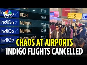 IndiGo Flight Cancellation: From Chennai To Delhi, IndiGo Grounds Multiple Flights Amid Nationwide
