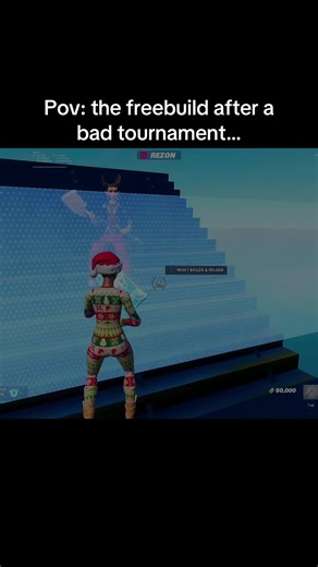 Freebuild Moments After a Bad Fortnite Tournament