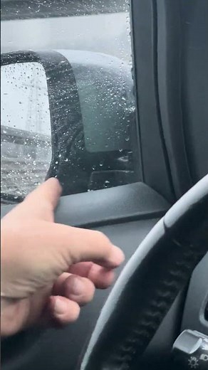 Rain at last !! The droplets on the window show how effective the DIY Vortex Generators are