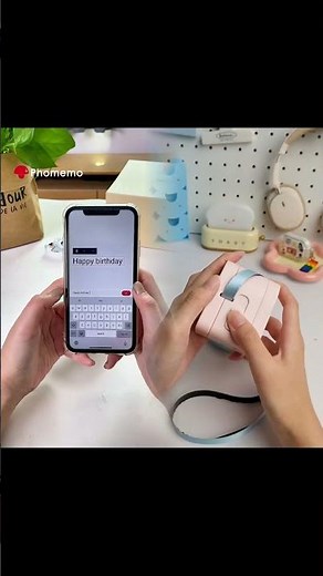 Print Messages on Ribbon with Phomemo P12 #phomemo #labelmaker #ribbon