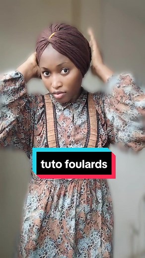 Step-by-Step Foulard Tutorial | salematoudiassy1 & salimata sylla