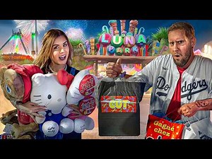 WE WIN AND ROB ALL THE CARNIVAL WORKERS AT THE LUNA PARK IN CAP D'AGDE 2026 (It's absurd)