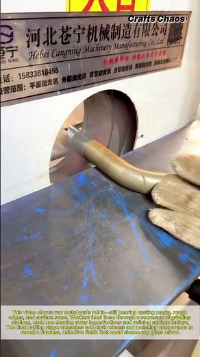 Insane Speed and Shine Metal Polishing Factory Process: From Rough Metal to a Perfect Mirror Finish