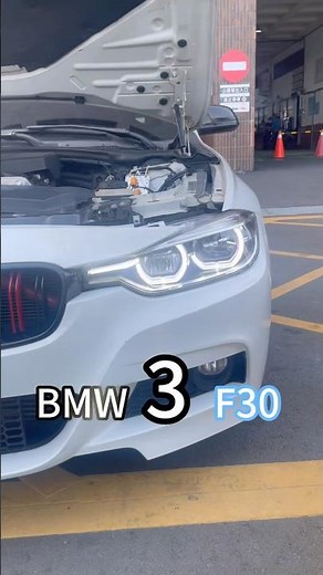 BMW F30升級小改LED樣大燈組+變更行照LED光型 / BMW F30 upgrade LED Lci look headlights #台灣之光車燈 #F30改裝 #F30大燈