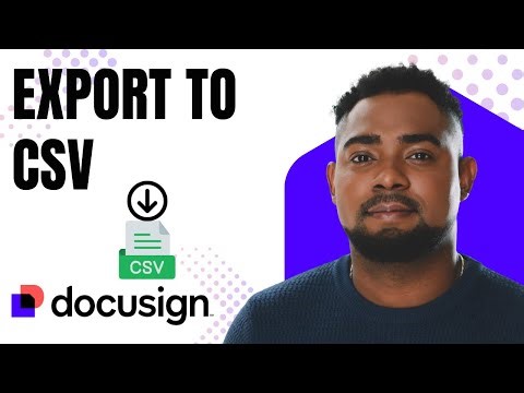 Need a CSV from DocuSign? Export Agreements the Right Way