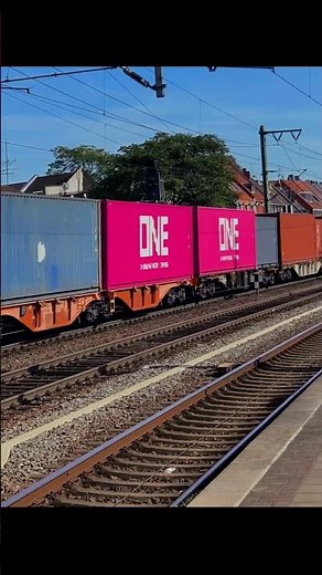 German Freight Train in Action