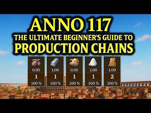 Anno 117 Production Chains Explained – Ratios, Tips & Perfect Setups