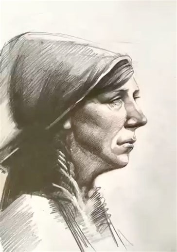 Quick Portrait Sketch How to Draw a Portrait of Girl #sketch #art #drawing