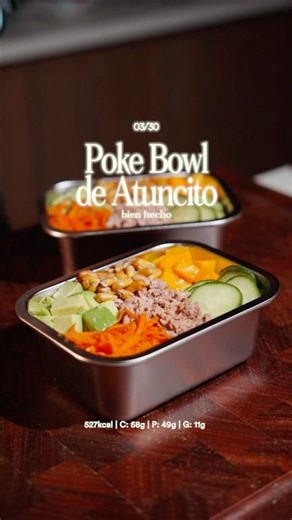 E03 | Pokebowl de atún bien hecho