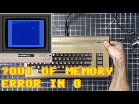 Fixing a C64 ?Out of Memory Error - Customer Repair & Other Maintenance