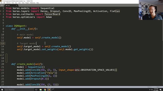 Deep Q Learning w DQN - Reinforcement Learning