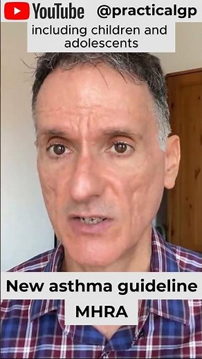 New asthma guideline - MHRA on montelukast #asthma #news