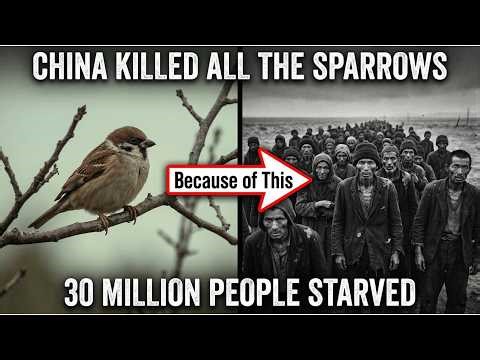 How China Killed All the Sparrows—And 30 Million People Starved to Death (1958)