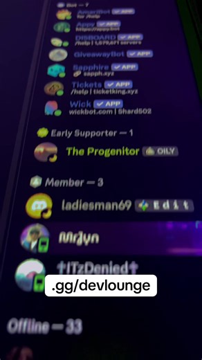 Join devlounge! #discordserver #server #newserver #discordserverlink