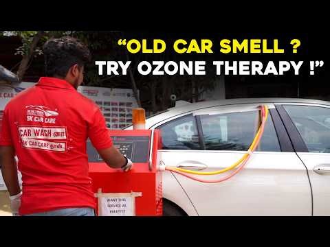 🦠 Car Germs & Bad Smell Remove | Ozone Therapy | 5K Car Care #autodetailing #5kcarcare