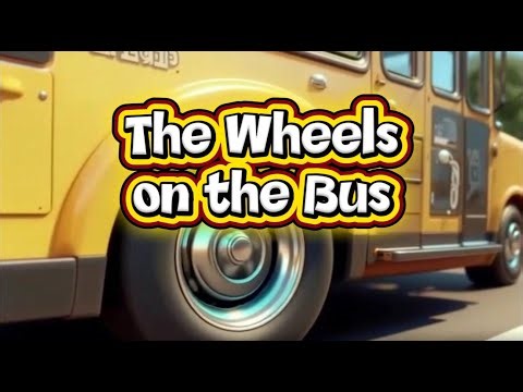 The Wheels on the Bus 🚌 | Duckie the Driver! | Nursery Rhyme for Kids | Sing-Along Cartoon