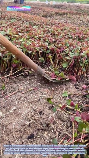 Blade and Harvest: How Farmers Cut Houttuynia Cordata for Market