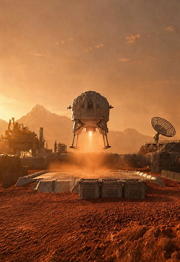 Mars Base Concept: Fully Independent Habitat for New Explorers